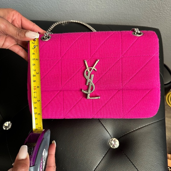 YVES SAINT LAURENT PINK CROSSBODY - Picture 3 of 9